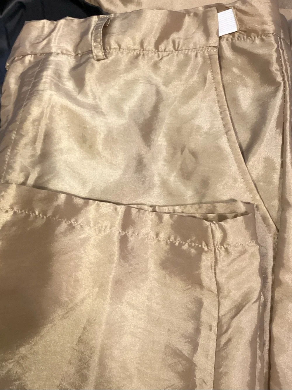 Mens Adult Suit Costume Magician Bachelor Party Jacket Tie Pants Gold Size XL